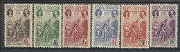 REUNION 1943 YT 180/185** - TRICENTENAIRE DU RATTACHEMENT A LA FRANCE - Unused Stamps