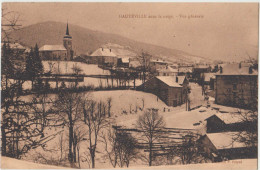 Hauteville Sous La Neige , Ain. Vue Générale. Belle CPA Sépia Parfait état. Circulé, Timbrée. 2 Scans - Hauteville-Lompnes