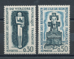 1336** Et 1337** Vercors Et Ile De Sein - Unused Stamps
