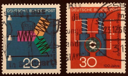 ALEMANIA 1966 - MI 521/22 - Gebraucht