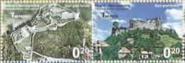 BH 2012-602-3 BUŽIM TEŠANJ, BOSNA AND HERZEGOVINA, 1 X 2v, MNH - Kastelen