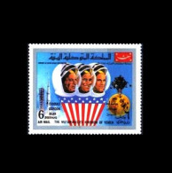 KR Jemen / Kingdom Of Yemen: 'Apollo-12 In Space – Astronaut Crew, 1969', Mi. 884; Yv. PA.108K ** - Asia