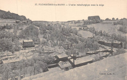 24-5448 : PLOMBIERES-LES-BAINS. USINE METALLURGIQUE SOUS LA NEIGE - Plombieres Les Bains