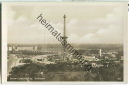 Berlin - Funkturm - Foto-Ansichtskarte - Verlag Carl Fiebig Berlin - Charlottenburg