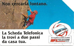 Italy: Telecom Italia - La Scheda Telefonica, Non Cercarla Lontano - Öff. Werbe-TK