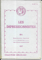 GF760 - PORTEFOLIO CHEQUE CHIC LUSTUCRU - LES IMPRESSIONNISTES - Albums & Catalogues
