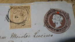 Front Cover INDIA, Bombay To Germany - 1894 ......... ..... 240424 ....... CL-9-6 - 1882-1901 Impero