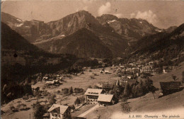 N°1356 W -cpa Champéry -vue Générale- - Champéry