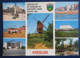 CPM CARTE POSTALE  LE MOULIN DE KOKSIJDE    ( BELGIQUE  ) - Molinos De Viento