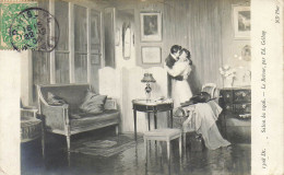 SALON DE 1906 LE RETOUR PAR ED GELBAY - Schilderijen