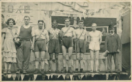 BOXEURS MILITAIRES - Présentation Des Boxeurs  Avant Combat  - CPA PHOTO   - TTB - Boxeo