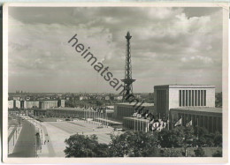 Berlin - Funkturm - Ausstellungsgelände - Foto-Ansichtskarte - Feldpost - Verlag Hans Andres Berlin - Charlottenburg