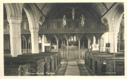 England Cornwall Mullion Church Interior View - The Nave - Eglises Et Couvents