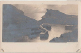 Boscastle Harbour. Old Postcard Vintage. Real Photo. Ecrite 1924. Chic Serie , Worcester. Manque Le Timbre. 2 Scans - Sonstige & Ohne Zuordnung