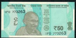 INDIA P111b 50 RUPEES 2018 #1FD Signature 22 LETTER L     UNC. - Indien