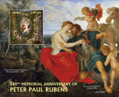 Liberia 2020, Art, Rubens, Madonna, BF - Paarden