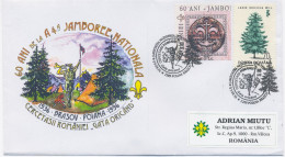 SC 40 - 543 Scout ROMANIA - Cover - Used - 1996 - Briefe U. Dokumente