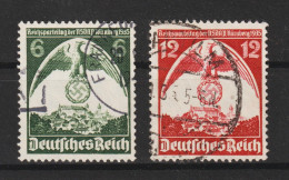 MiNr. 596 II, 597 I Gestempelt  (0396) - Used Stamps