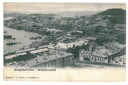 RUS 86 - 11177 VLADIVOSTOK, Harbor, Russia - Old Postcard - Unused - Russie