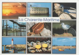 LA CHARENTE MARITIME, MULTIVUE, FORT BOYARD, LES CARRELETS COULEUR REF 15909 - Autres & Non Classés