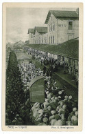 POL 7 - 5827 STRIJ, Poland, Railway Station, Russian Prisoners - Old Postcard - Unused - Pologne