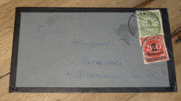 Enveloppe Inflation, DEUTSCHLAND 1923 Kempten ......... ..... 240424 ....... CL-11-1 - Lettres & Documents