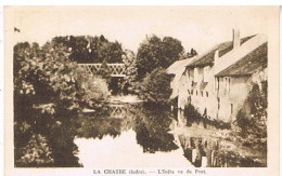 36    LA  CHATRE  L INDRE VU DU PONT - Chateauroux