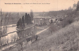 MONTIGNY LE GANNELON LE MOULIN ET LA VALLEE DU LOIR VUS DU COTEAU - Montigny-le-Gannelon