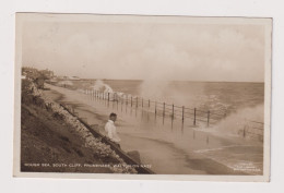 ENGLAND -  Walton On The Naze South Cliff Promenade  Used Vintage Postcard - Other & Unclassified