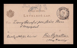 STUBNYAFÜRDŐ 1896. PS Card With Nice PMK - Lettres & Documents
