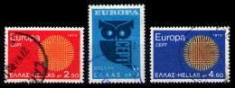 GREECE 1970 - Full Set Used - Usados