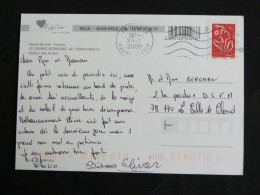 THONES - HAUTE SAVOIE - FLAMMES MUETTE SUR MARIANNE LAMOUCHE - LE GRAND BORNAND STATION DES ARAVIS - Mechanical Postmarks (Advertisement)