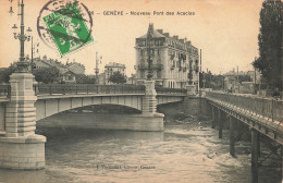 SUISSE - Genève - Vue Sur Le Nouveau Pont Des Acacias - Carte Postale Ancienne - Genève