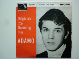 Adamo 45Tours SP Vinyle Belgium's Top Recording Star Pressage Anglais / Britain - Otros - Canción Francesa