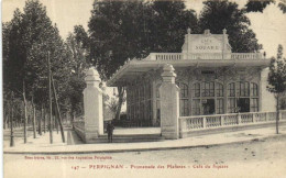 PERPIGNAN  Promenade Des Platanes  Café Du Square RV - Perpignan