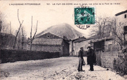 63 -  LE PUY  De DOME Sous La Neige - Vue Prise De La Font De L'Arbre ( Orcines ) - Sonstige & Ohne Zuordnung