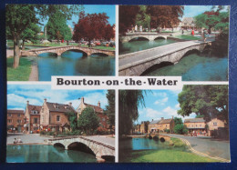 CPM CARTE POSTALE  LES PONTS DE BOURTON ON THE WATER   ( GRANDE BRETAGNE  ) - Ponti