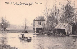 CLOYES UN COIN SUR LE LOIR VUE VERS LE CHATEAU DE MONTIGNY - Cloyes-sur-le-Loir