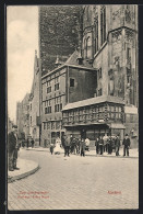 AK Aachen, Gasthaus Zum Eulenspiegel, Rathaus Altes Haus  - Aken