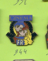 Rare Pins Television Fr3 Cinema ( Autant En Emporte Le Vent ) Egf Fr344 - Cinéma