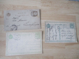 MAGYAR POSTA LEVELEZO LAP LOT DE 3 ENTIERS POSTAUX ENTIER POSTAL - Postal Stationery