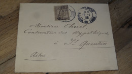 Enveloppe TUNISIE, Tunis - 1905 ......... ..... 240424 ....... CL-11-9 - Storia Postale