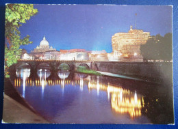 CPM CARTE POSTALE  LE PONT SAINT ANGE  ( ROME - ITALIE  ) - Brücken