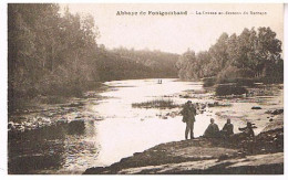 36  ABBAYE DE   FONTGOMBAUD    LA CREUSE AU DESSOUS DU BARRAGE - Sonstige & Ohne Zuordnung