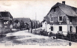 68 - Haut Rhin - Guerre 1914 -  Alsace - BITSCHWILLER Les THANN -   Rue Du Village - Sonstige & Ohne Zuordnung