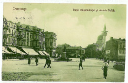 RO 83 - 3315 CONSTANTA, Piata Independetei, Romania - Old Postcard - Used - 1929 - Romania