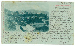 RO 83 - 7193 SIGHISOARA, Panorama, Litho, Romania - Old Postcard - Used - 1898 - Romania