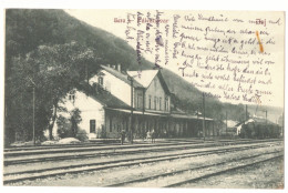 RO 83 - 21119 DEJ, Railway Station, Romania - Old Postcard - Used - 1929 - Rumänien
