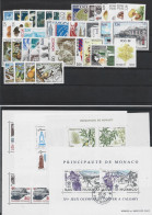 MONACO ANNEE COMPLETE 1988 MNH Neufs** - + BF - PREO Sauf 1623 & 1641/2 - Années Complètes