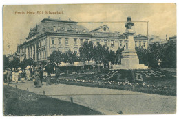 RO 83 - 22758 BRAILA, Leporello, Park, Traian Statue, Romania - Old Postcard +10 Mini Photocards - Used - 1913 - Roemenië